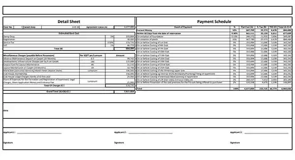 Tata Ghansoli Navi Mumbai — Cost Sheet